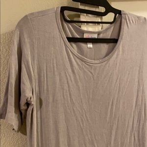 Grey lularoe Julia dress